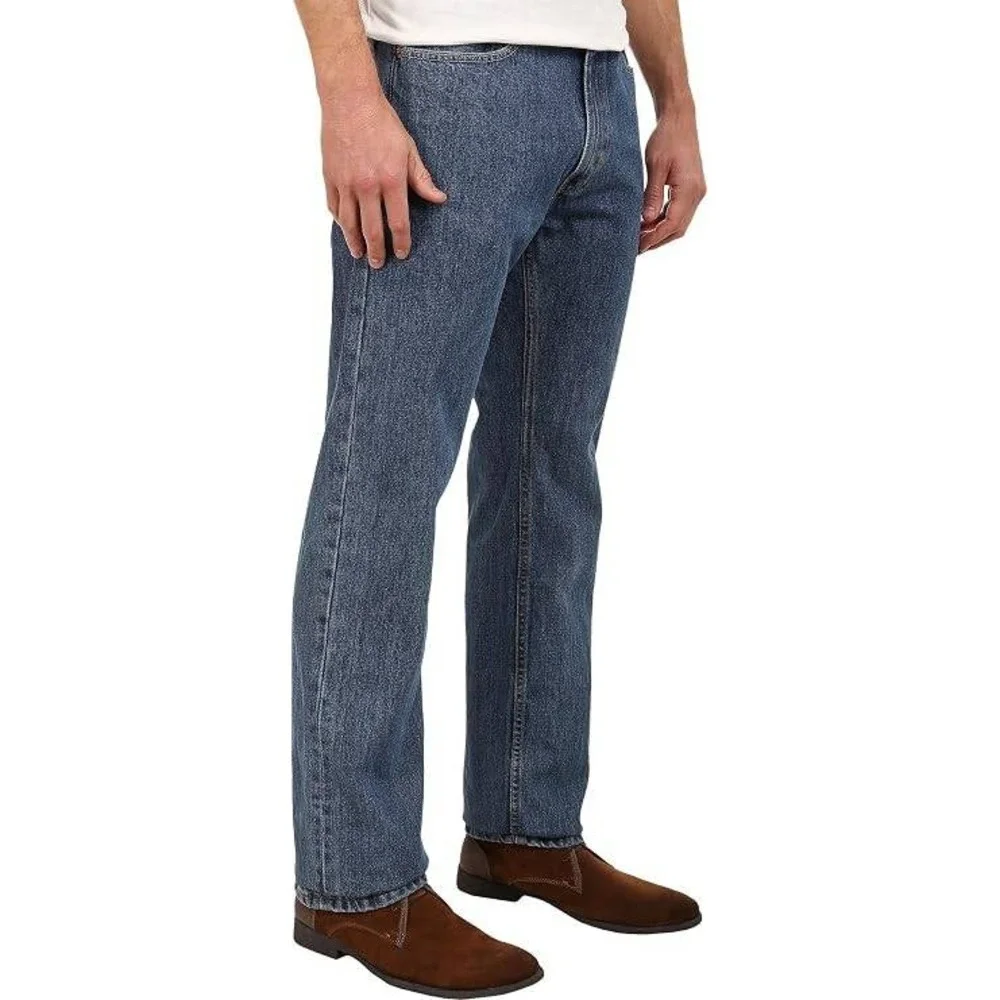 Levi's 550 Relaxed 44x38 Men's Big & Tall Tapered Jeans Medium Wash Blue